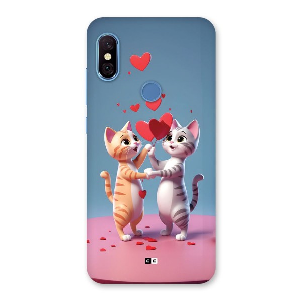 Exchanging Hearts Back Case for Redmi Note 6 Pro