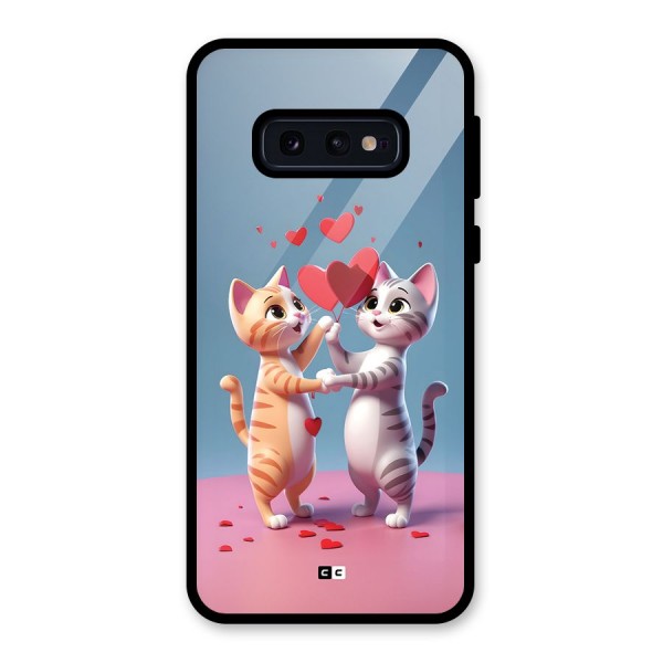 Exchanging Hearts Glass Back Case for Galaxy S10e