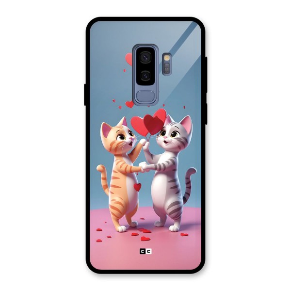 Exchanging Hearts Glass Back Case for Galaxy S9 Plus