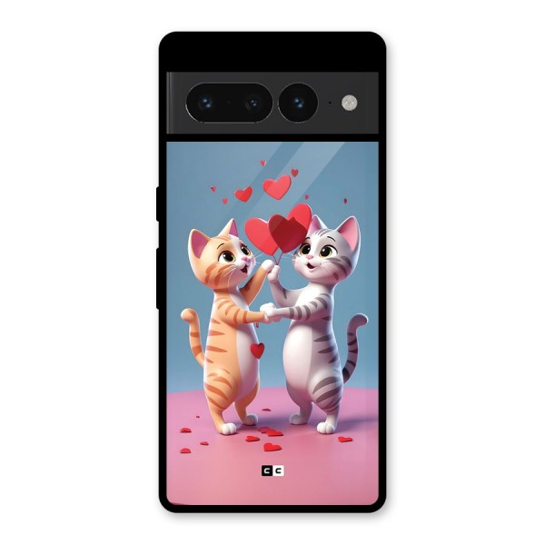 Exchanging Hearts Glass Back Case for Google Pixel 7 Pro