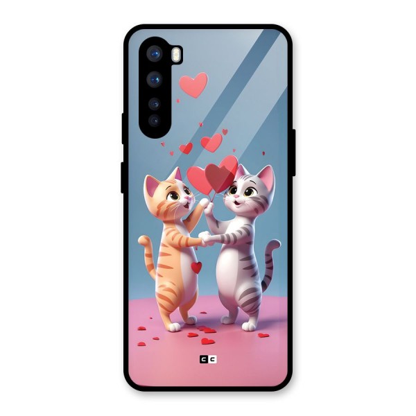 Exchanging Hearts Glass Back Case for OnePlus Nord