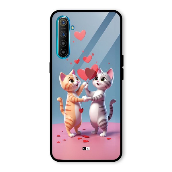 Exchanging Hearts Glass Back Case for Realme X2