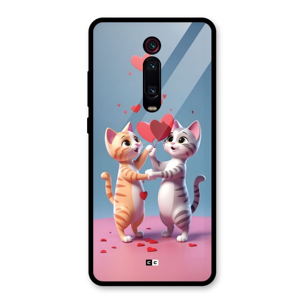 Exchanging Hearts Glass Back Case for Redmi K20 Pro