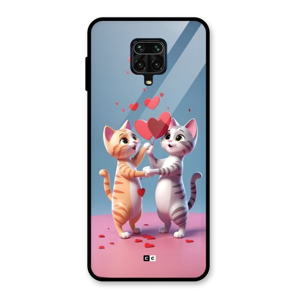 Exchanging Hearts Glass Back Case for Redmi Note 9 Pro