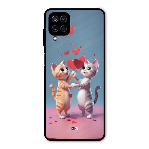 Exchanging Hearts Metal Back Case for Galaxy A12