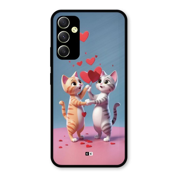 Exchanging Hearts Metal Back Case for Galaxy A34