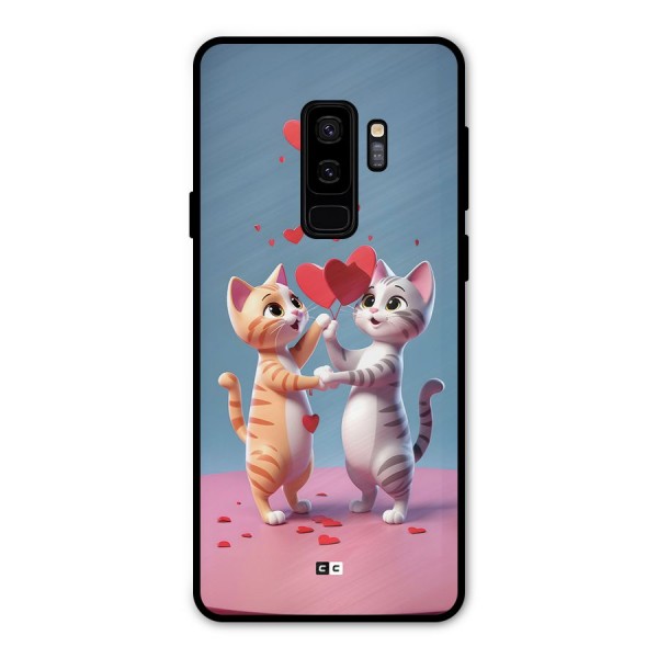 Exchanging Hearts Metal Back Case for Galaxy S9 Plus