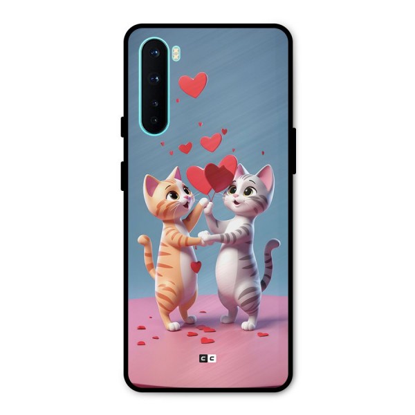 Exchanging Hearts Metal Back Case for OnePlus Nord