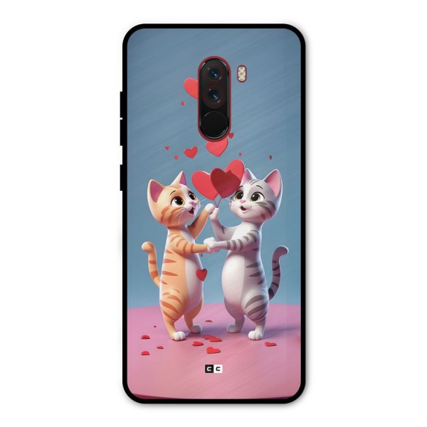 Exchanging Hearts Metal Back Case for Poco F1