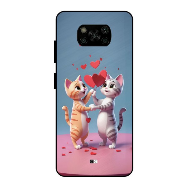 Exchanging Hearts Metal Back Case for Poco X3