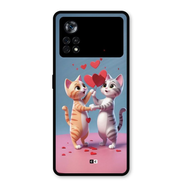 Exchanging Hearts Metal Back Case for Poco X4 Pro 5G