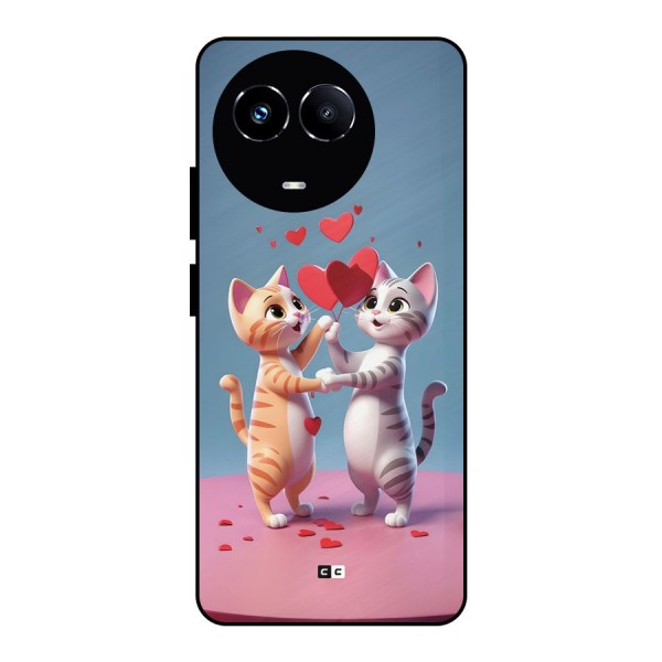 Exchanging Hearts Metal Back Case for Realme 11 5G