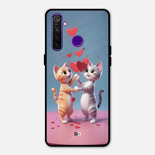 Exchanging Hearts Metal Back Case for Realme 5 Pro