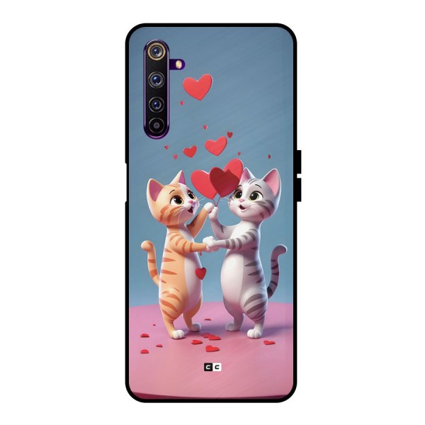 Exchanging Hearts Metal Back Case for Realme 6 Pro