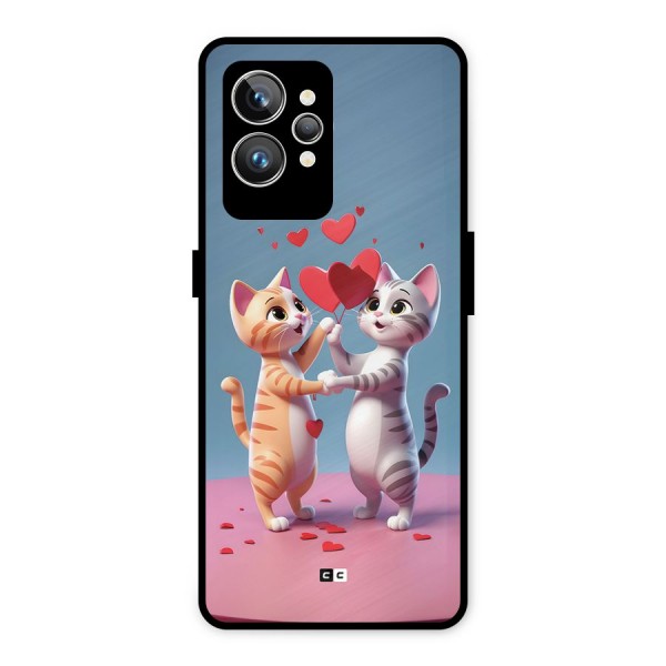 Exchanging Hearts Metal Back Case for Realme GT2 Pro