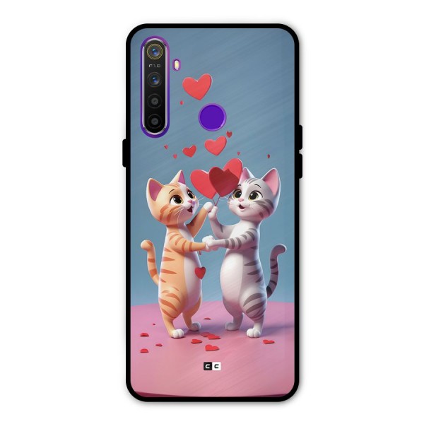 Exchanging Hearts Metal Back Case for Realme Narzo 10