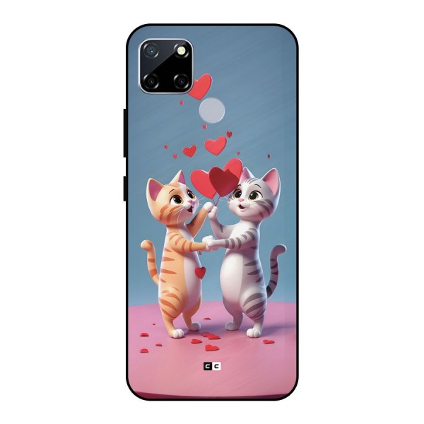 Exchanging Hearts Metal Back Case for Realme Narzo 20