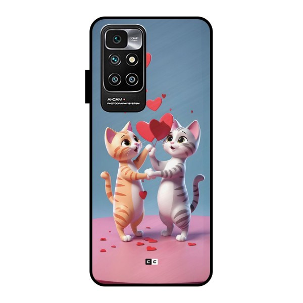 Exchanging Hearts Metal Back Case for Redmi 10 Prime