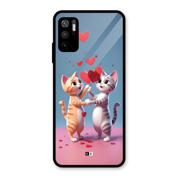 Exchanging Hearts Metal Back Case for Redmi Note 10T 5G