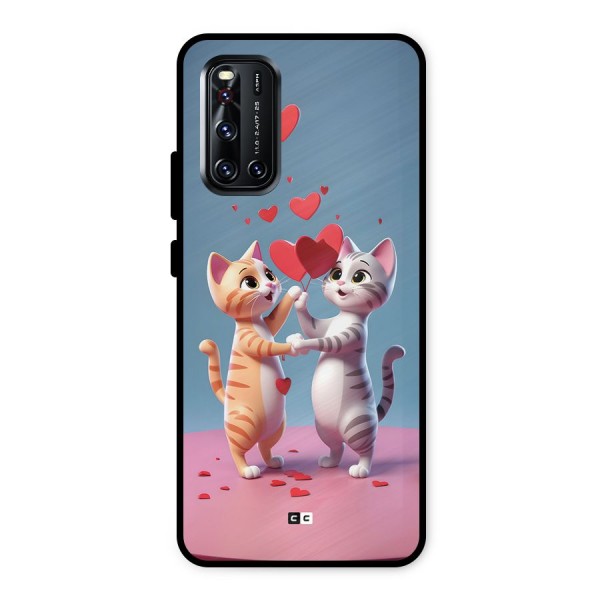 Exchanging Hearts Metal Back Case for Vivo V19