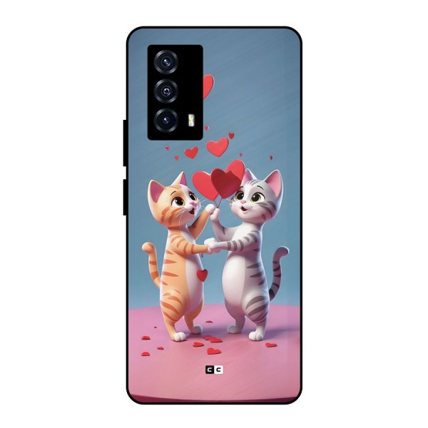 Exchanging Hearts Metal Back Case for iQOO Z5