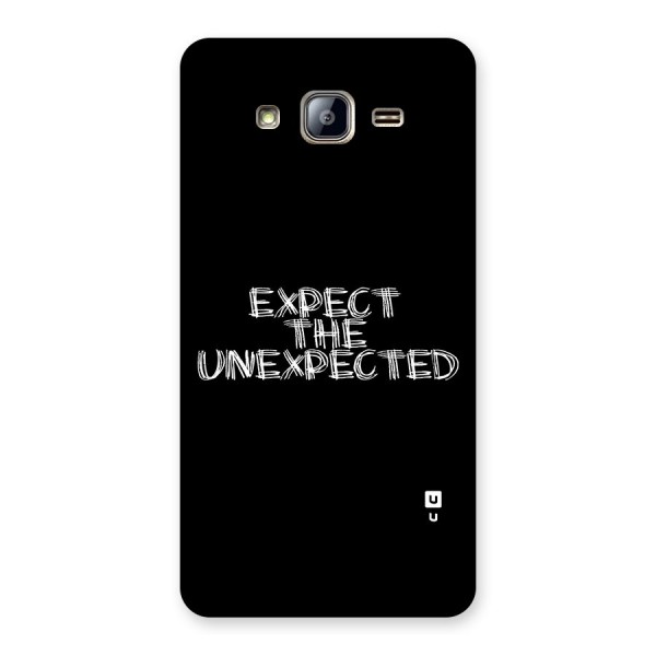 Expect The Unexpected Back Case for Galaxy On5