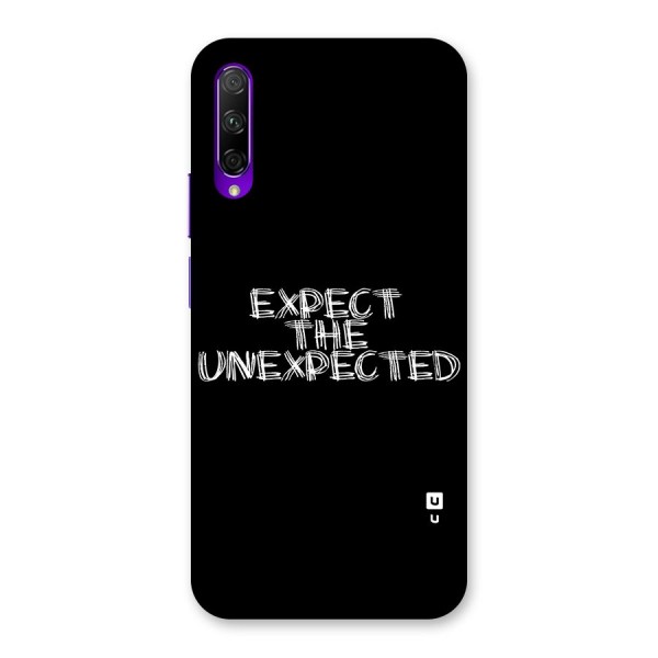 Expect The Unexpected Back Case for Honor 9X Pro