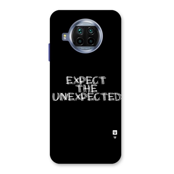 Expect The Unexpected Glass Back Case for Mi 10i