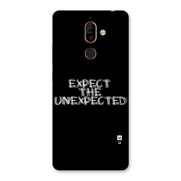 Expect The Unexpected Back Case for Nokia 7 Plus