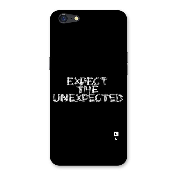 Expect The Unexpected Back Case for Oppo A71