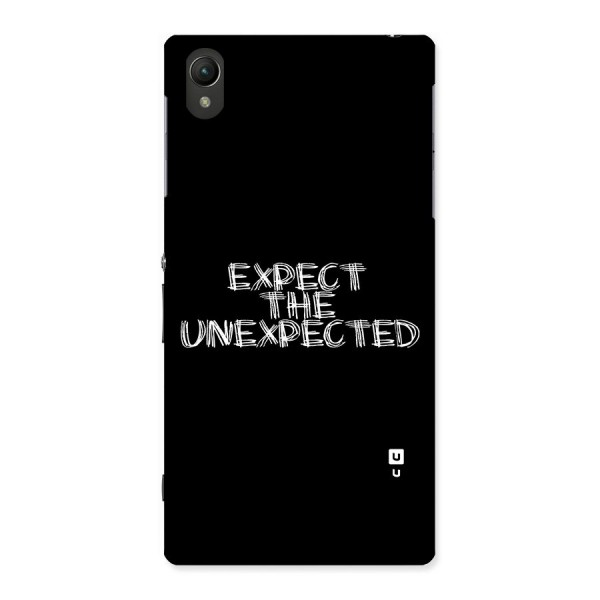 Expect The Unexpected Back Case for Sony Xperia Z1