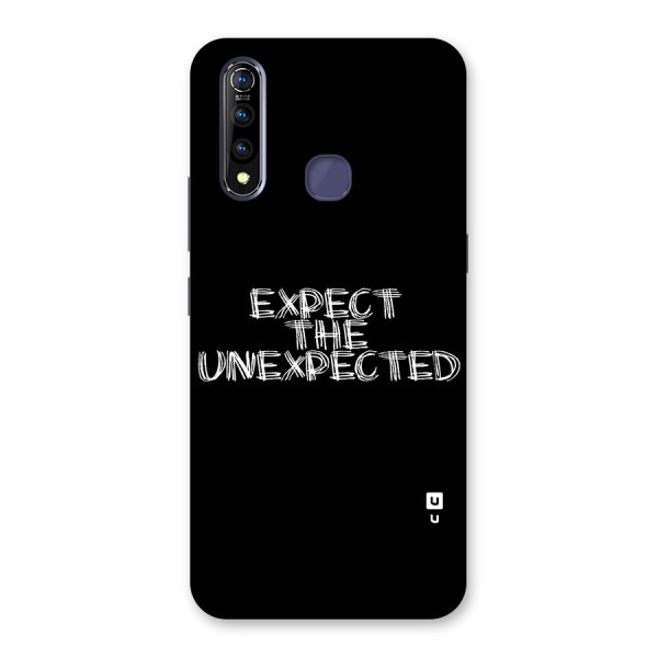 Expect The Unexpected Back Case for Vivo Z1 Pro