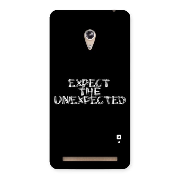 Expect The Unexpected Back Case for Zenfone 6