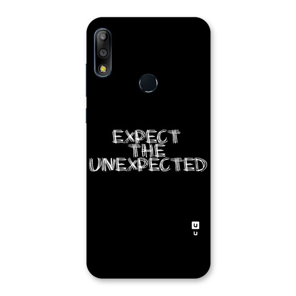 Expect The Unexpected Back Case for Zenfone Max Pro M2