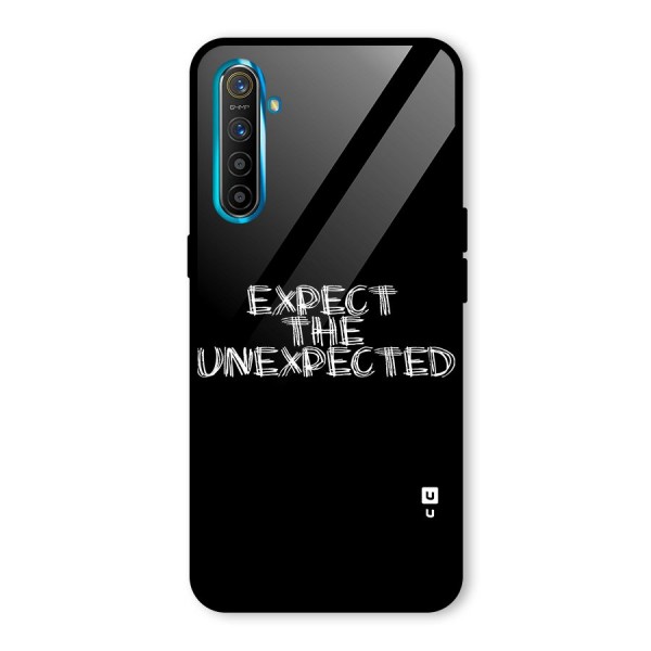 Expect The Unexpected Glass Back Case for Realme XT