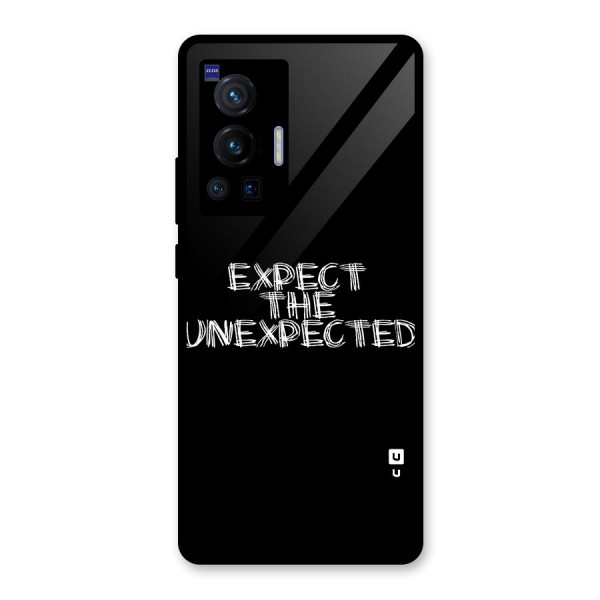 Expect The Unexpected Glass Back Case for Vivo X70 Pro