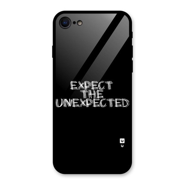 Expect The Unexpected Glass Back Case for iPhone SE 2020