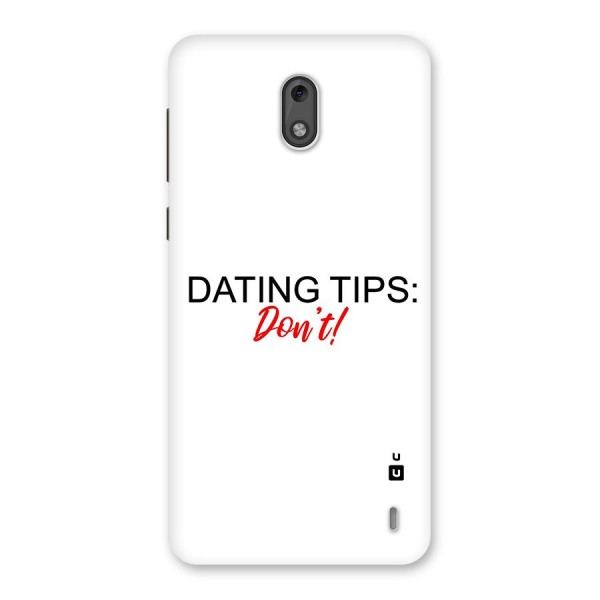 Expert Dating Tip Back Case for Nokia 2