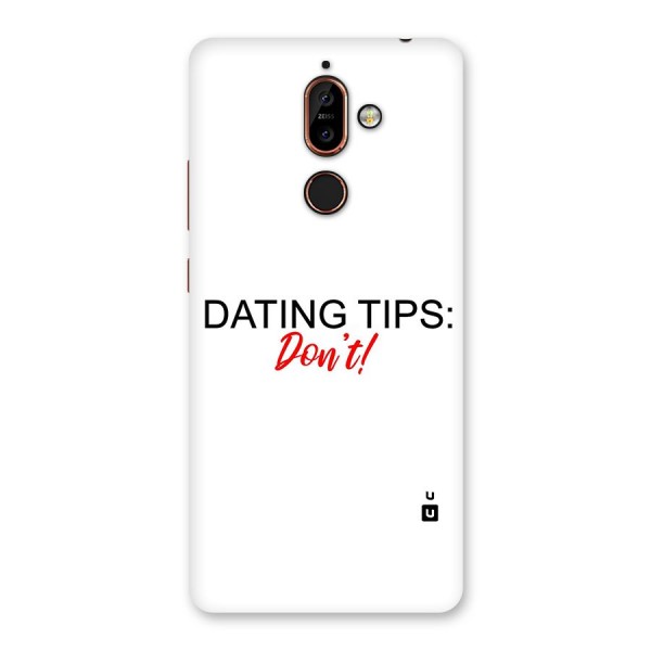 Expert Dating Tip Back Case for Nokia 7 Plus