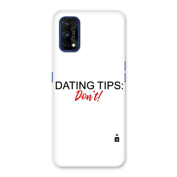 Expert Dating Tip Back Case for Realme 7 Pro