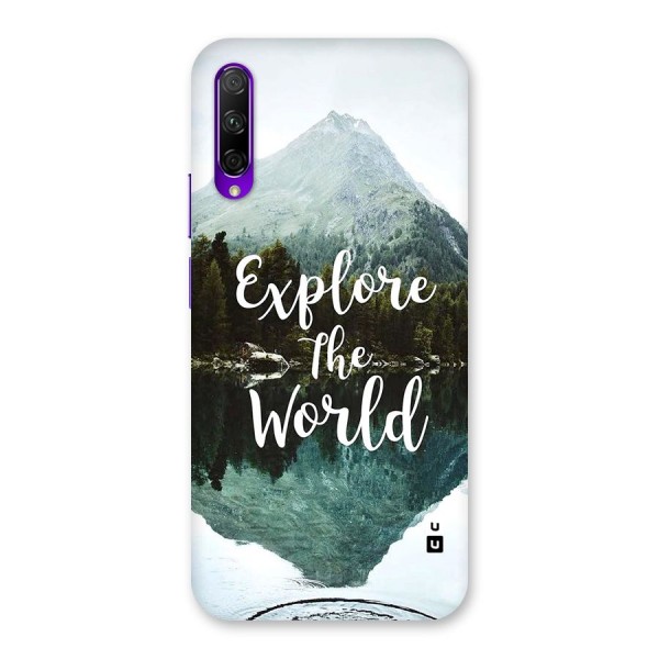 Explore The World Back Case for Honor 9X Pro