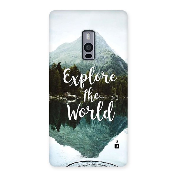 Explore The World Back Case for OnePlus 2