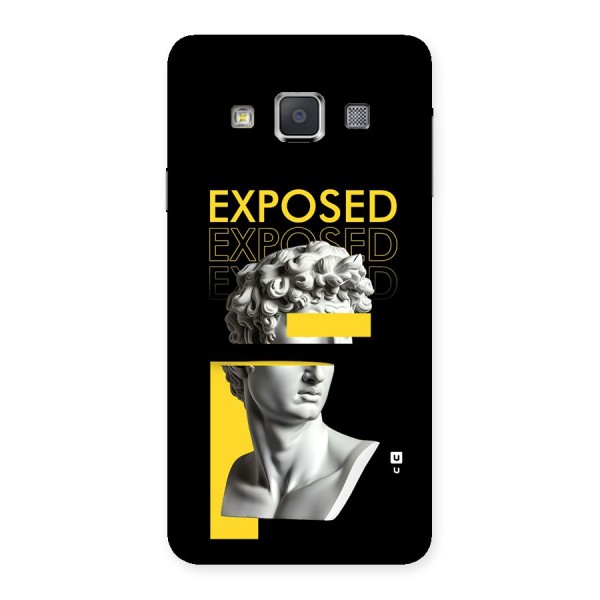 Exposed Sculpture Back Case for Galaxy A3