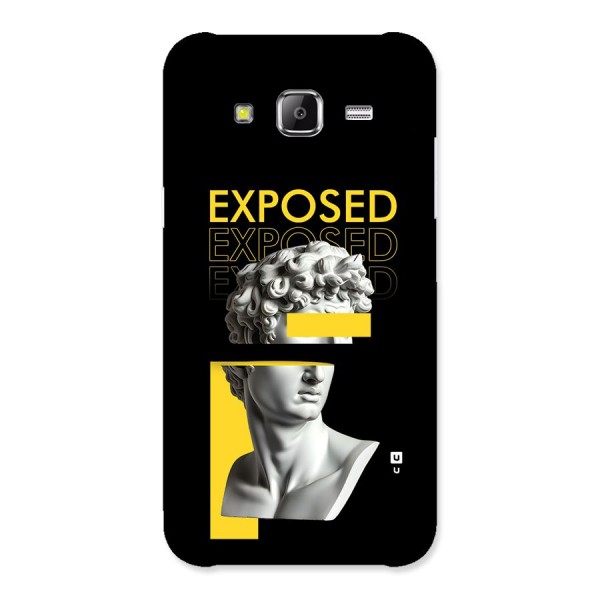 Exposed Sculpture Back Case for Galaxy J5