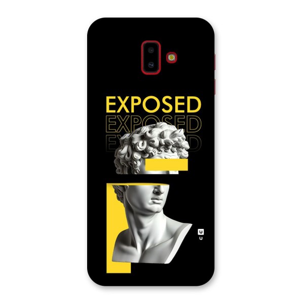 Exposed Sculpture Back Case for Galaxy J6 Plus