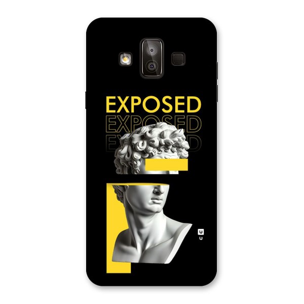 Exposed Sculpture Back Case for Galaxy J7 Duo