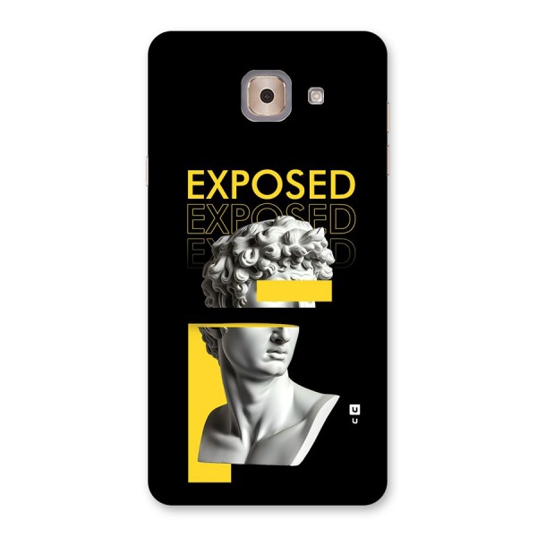 Exposed Sculpture Back Case for Galaxy J7 Max