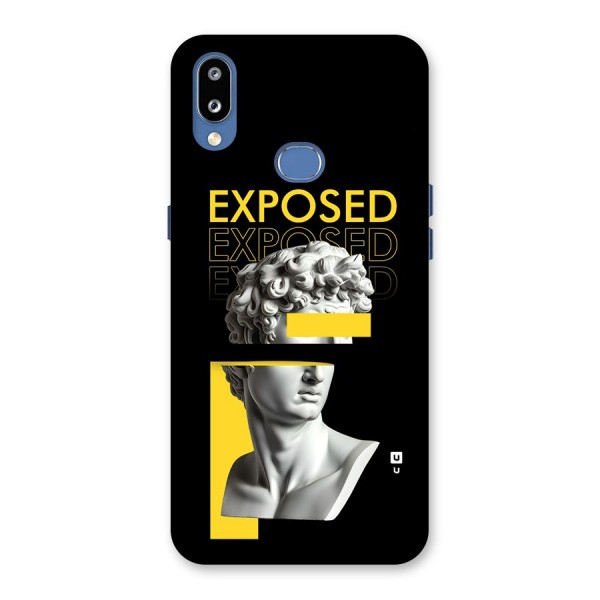 Exposed Sculpture Back Case for Galaxy M01s