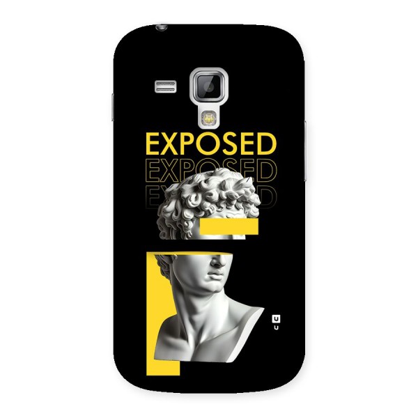 Exposed Sculpture Back Case for Galaxy S Duos