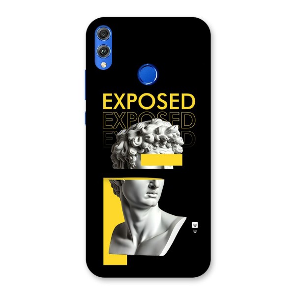 Exposed Sculpture Back Case for Honor 8X